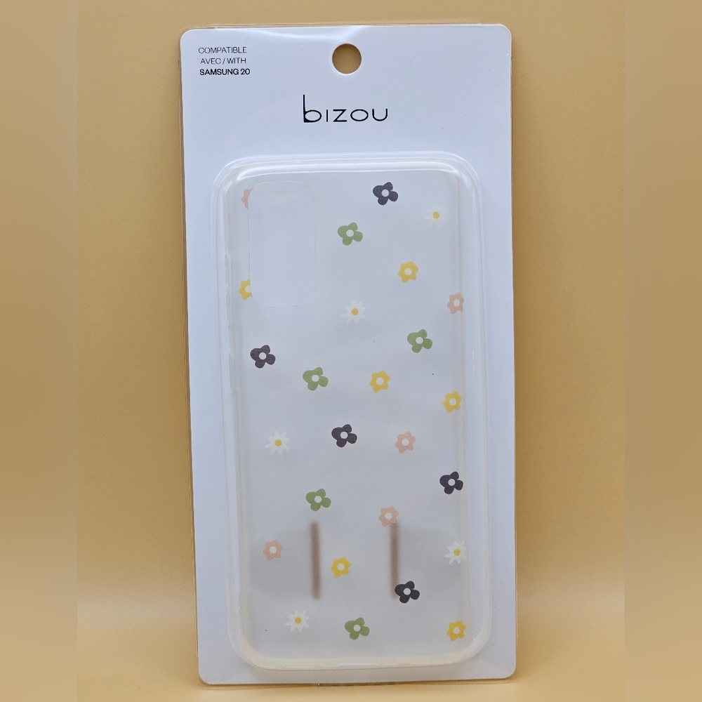 Samsung Galaxy S20 Flower Clear Case Silicone